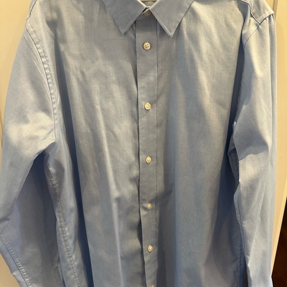 Kids' Solid Button-Up Dress Shirt - Picture 5 of 7